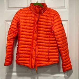Super cute Micheal kors jacket with hidden hood!
